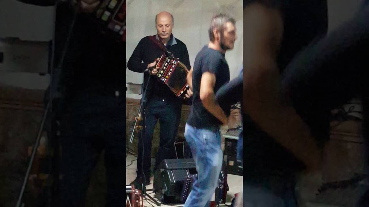Il Maestro Angelo Piccoli...e L'ultimo saltarello  della serata...