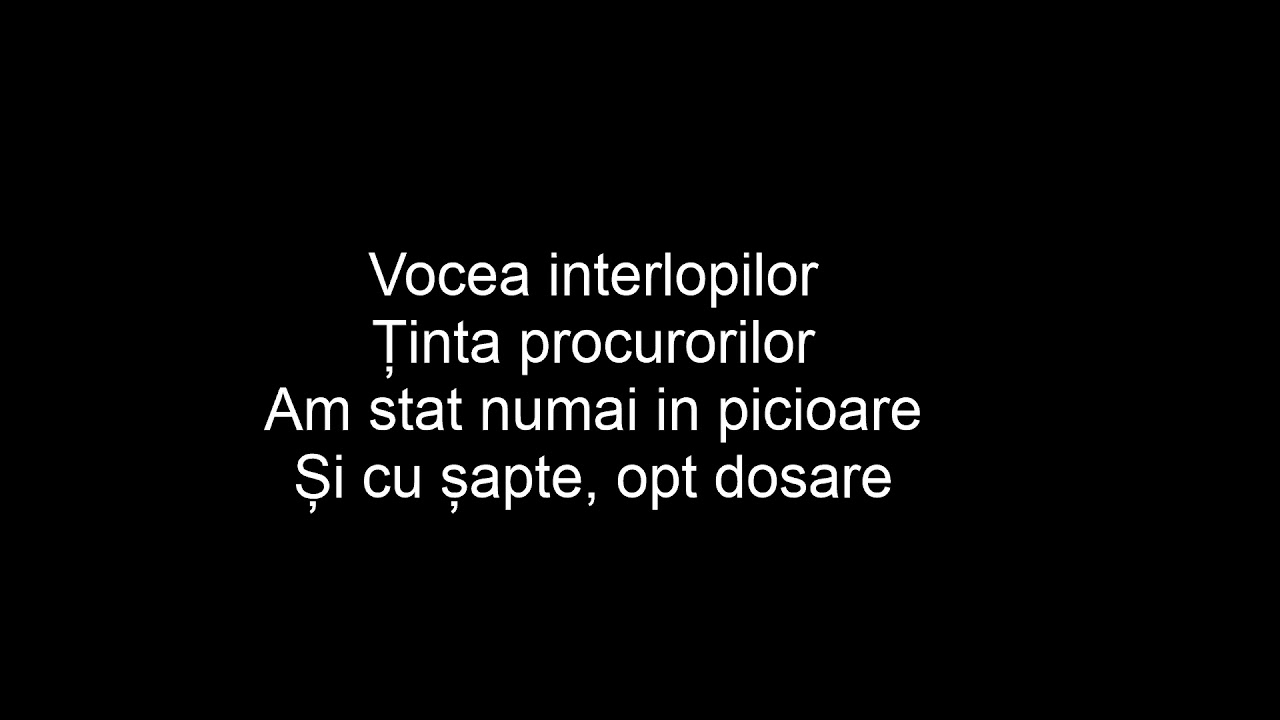 Dani Mocanu - El Chapo (Versuri)