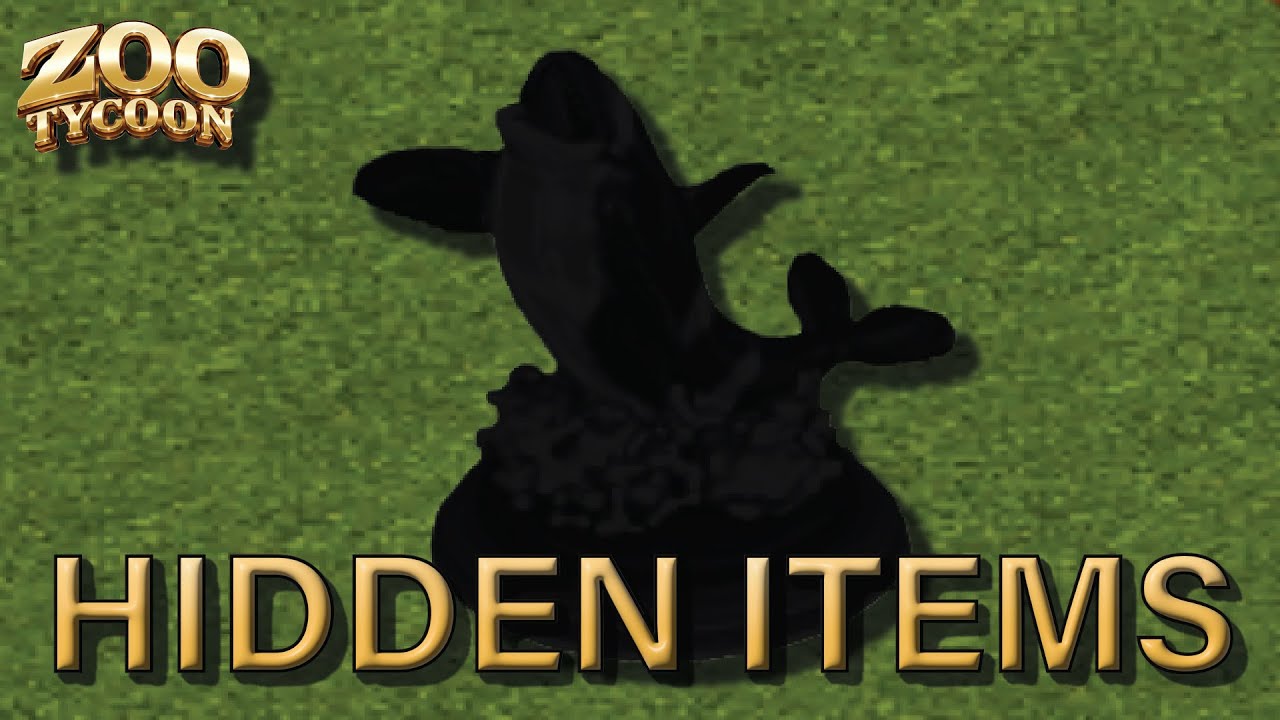 Hidden Items! (Zoo Tycoon 2001)