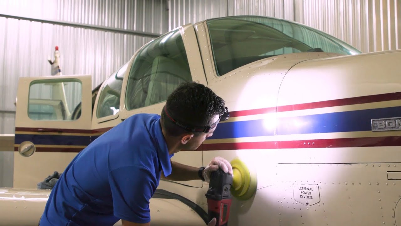Ceramic coating to restore aircraft finish