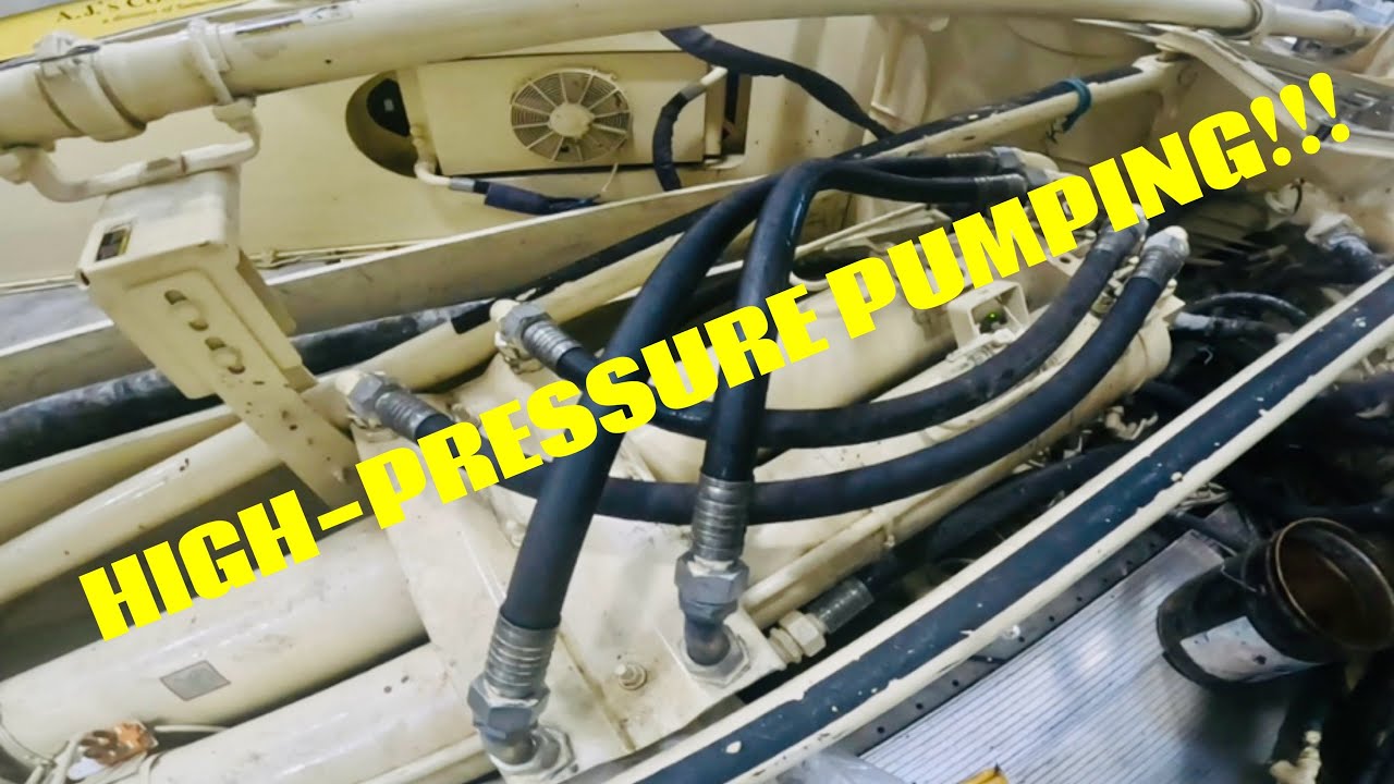 Step-by-step: Converting a Putzmeister Concrete Pump for High-Pressure Pumping: