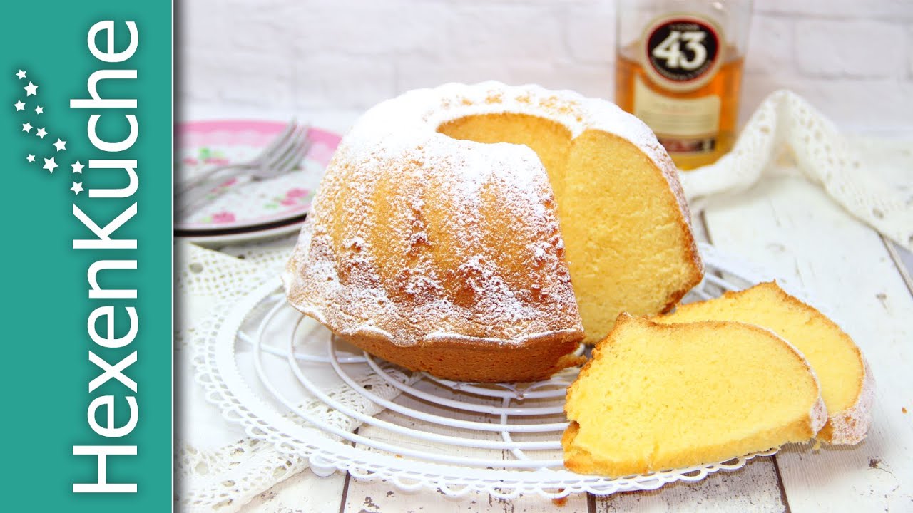 ♥ 43er Likör-Gugelhupf ♥ ein luftiger, saftiger, schneller Kuchen aus dem Thermomix | Rezept