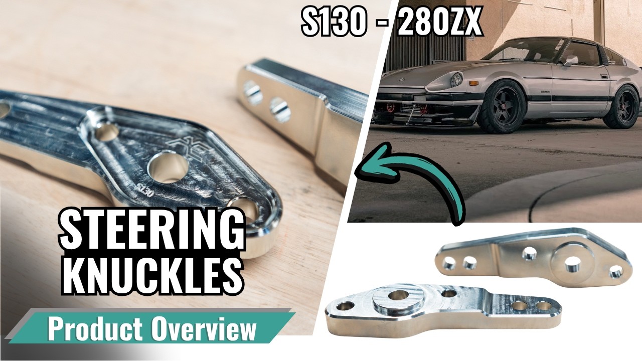 Apex Engineered - S130 280ZX Steering Knuckle - PRODUCT OVERVIEW
