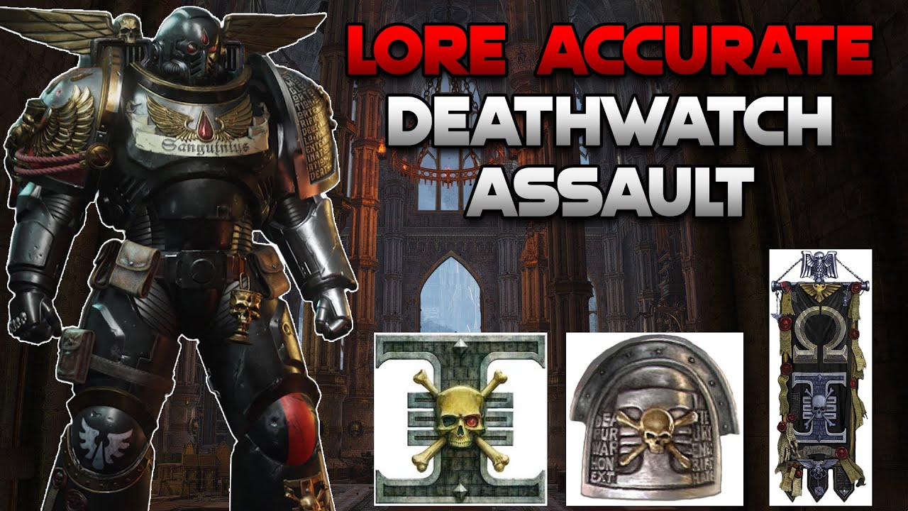 How to Build a LORE ACCURATE Blood Angels Deathwatch Assault - Space Marine 2