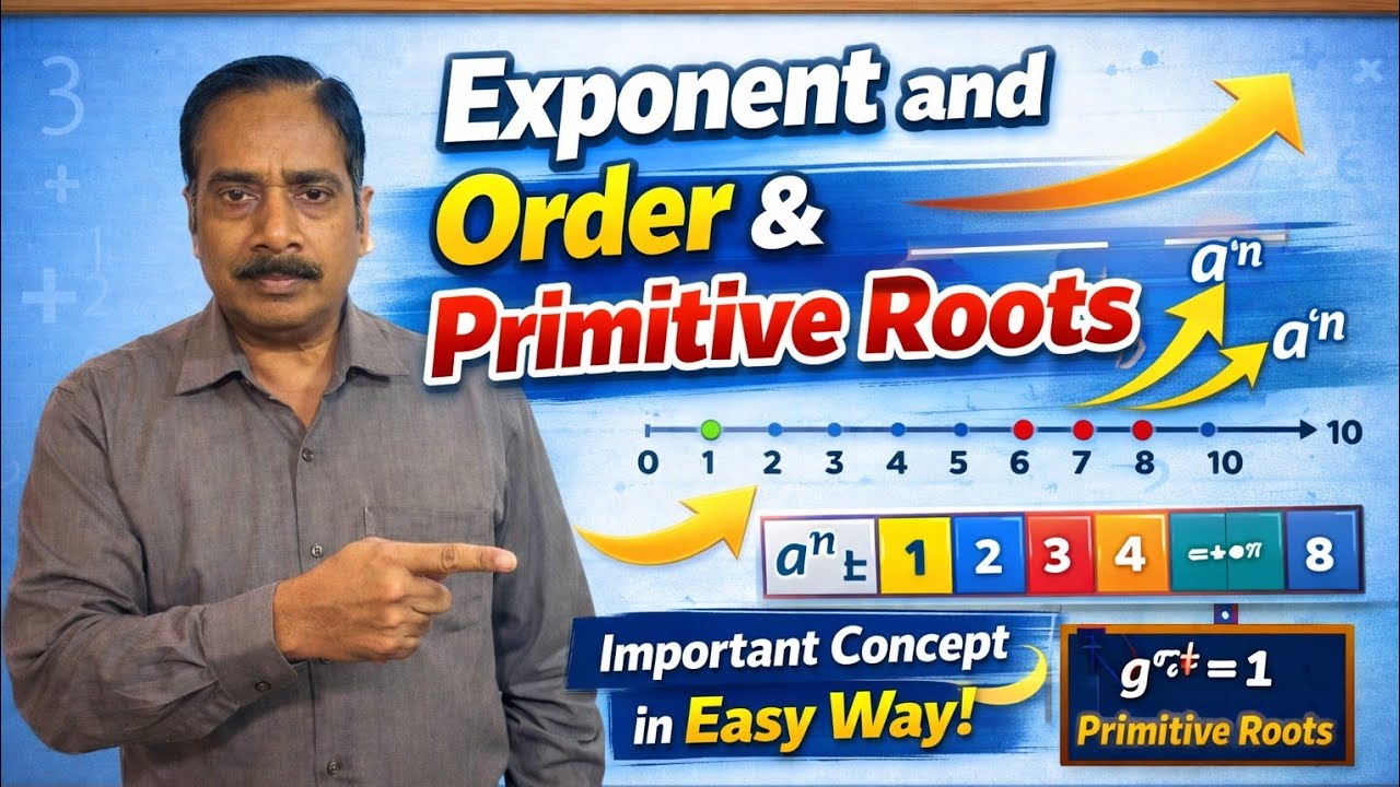 Primitive Root Theorem in Number Theory | Proof, Examples & Applications | B.Sc.