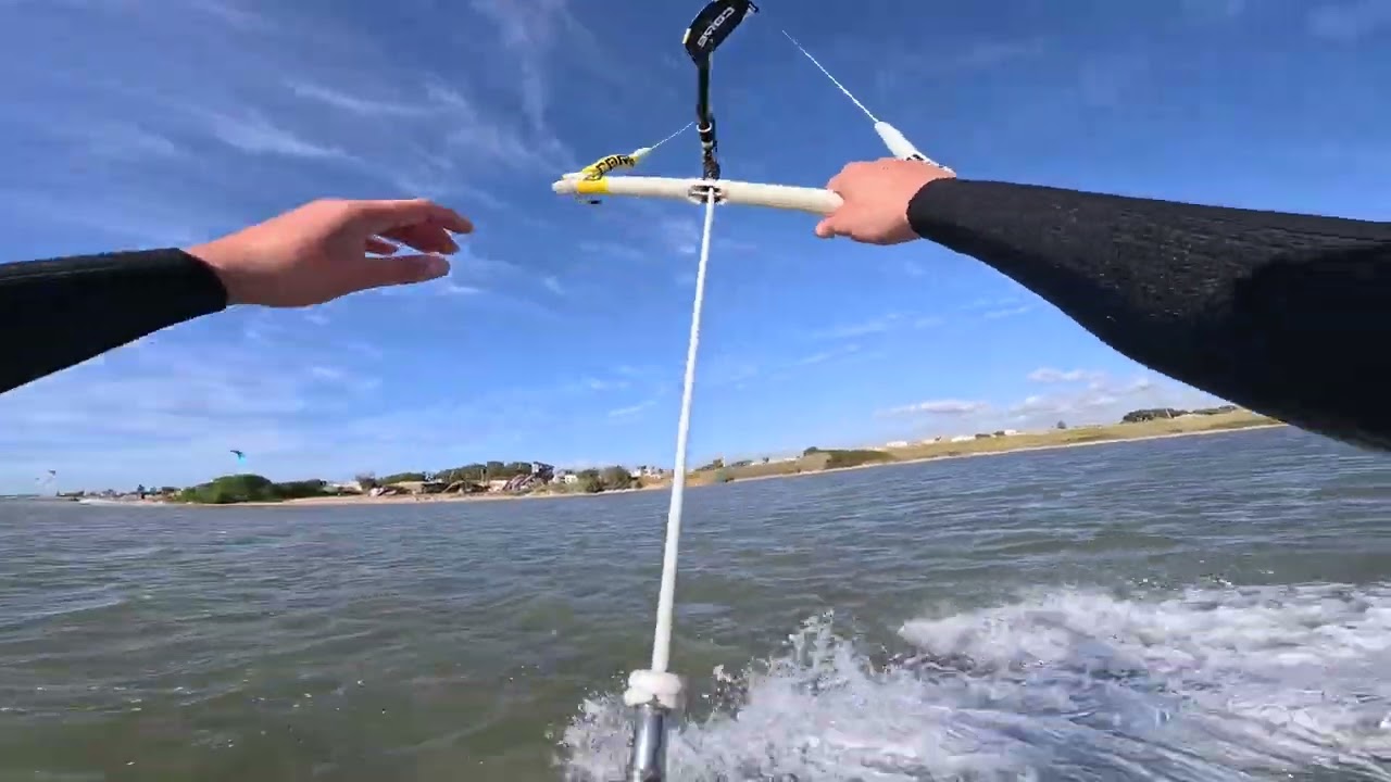 Fast Kitesurf session in Marsala