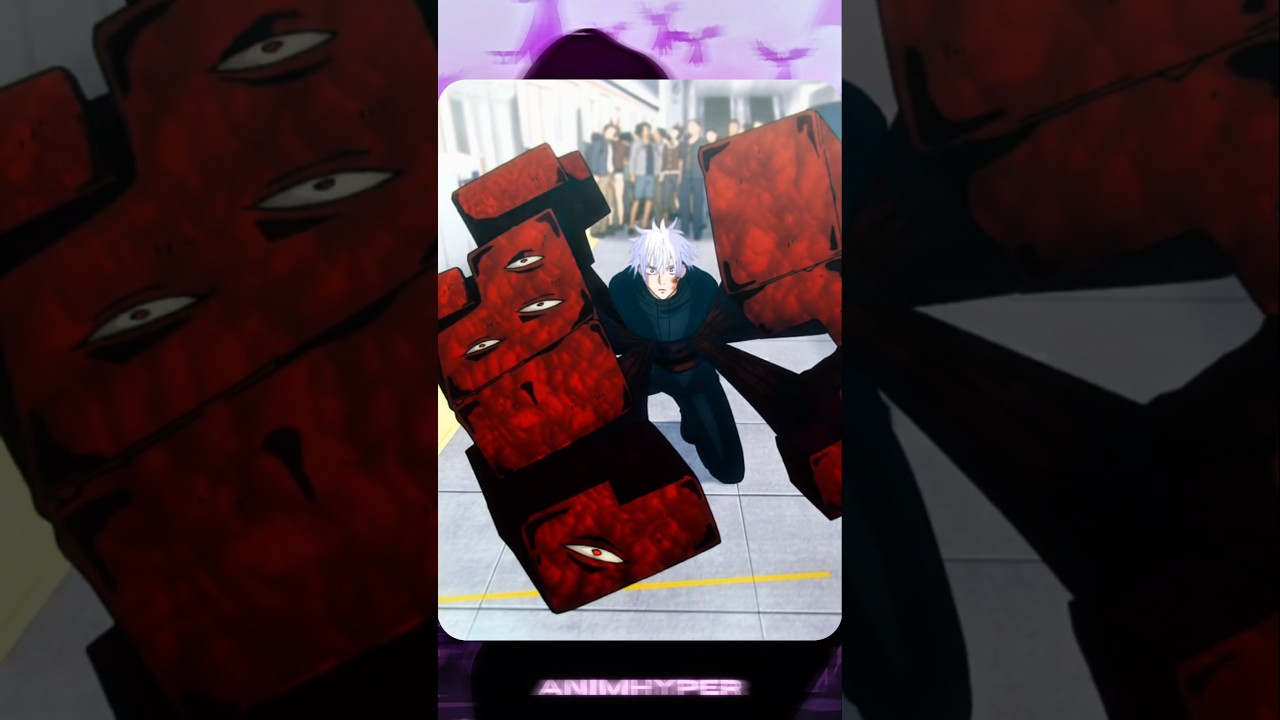 GOJO was READY to THROW HANDS inside THE SEAL 💀| Jujutsu kaisen #anime #shorts #jujutsukaisen