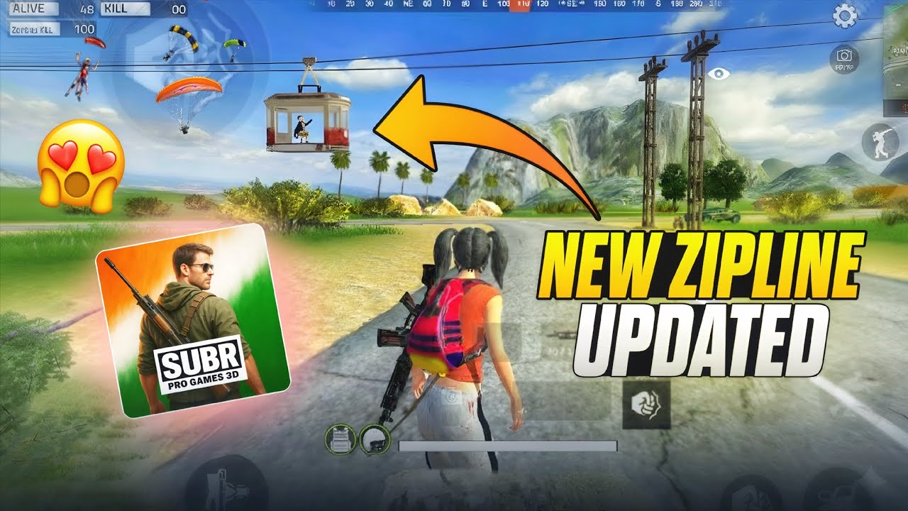 😍 Survival Unknown Battleroyale New Update Zipline | Survival Unknown Battleroyale New Update 