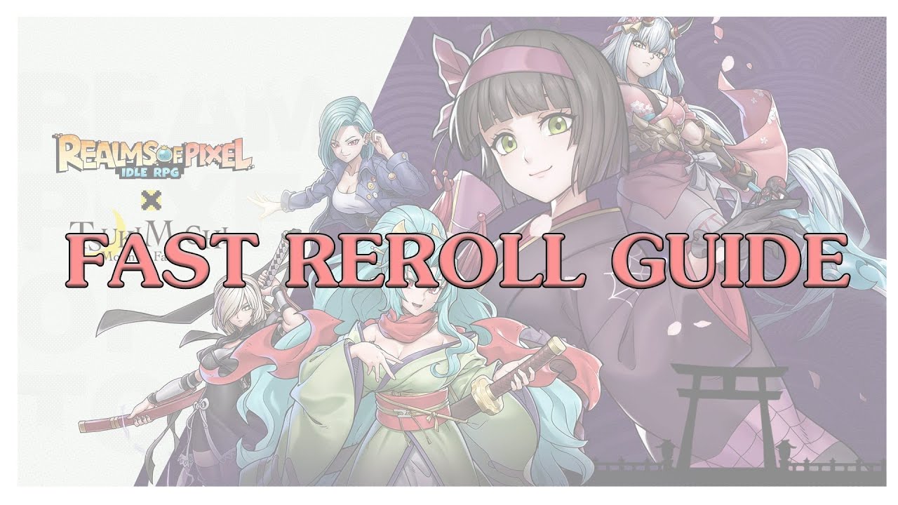 How to Reroll FAST with Multi Instance | Realms of Pixel