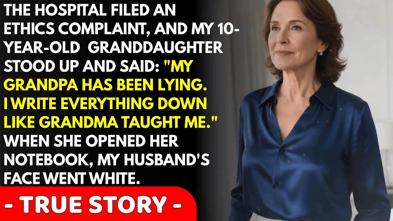 At my ethics hearing, my 10-year-old granddaughter pulled out a notebook — The entire committee...