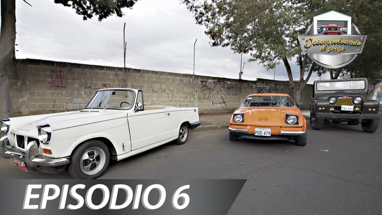Triumph-herald 1962| Triumph TR7 | AUSTIN GYPSY 1968 | EPISODIO 6 DESEMPOLVANDO EL GARAJE