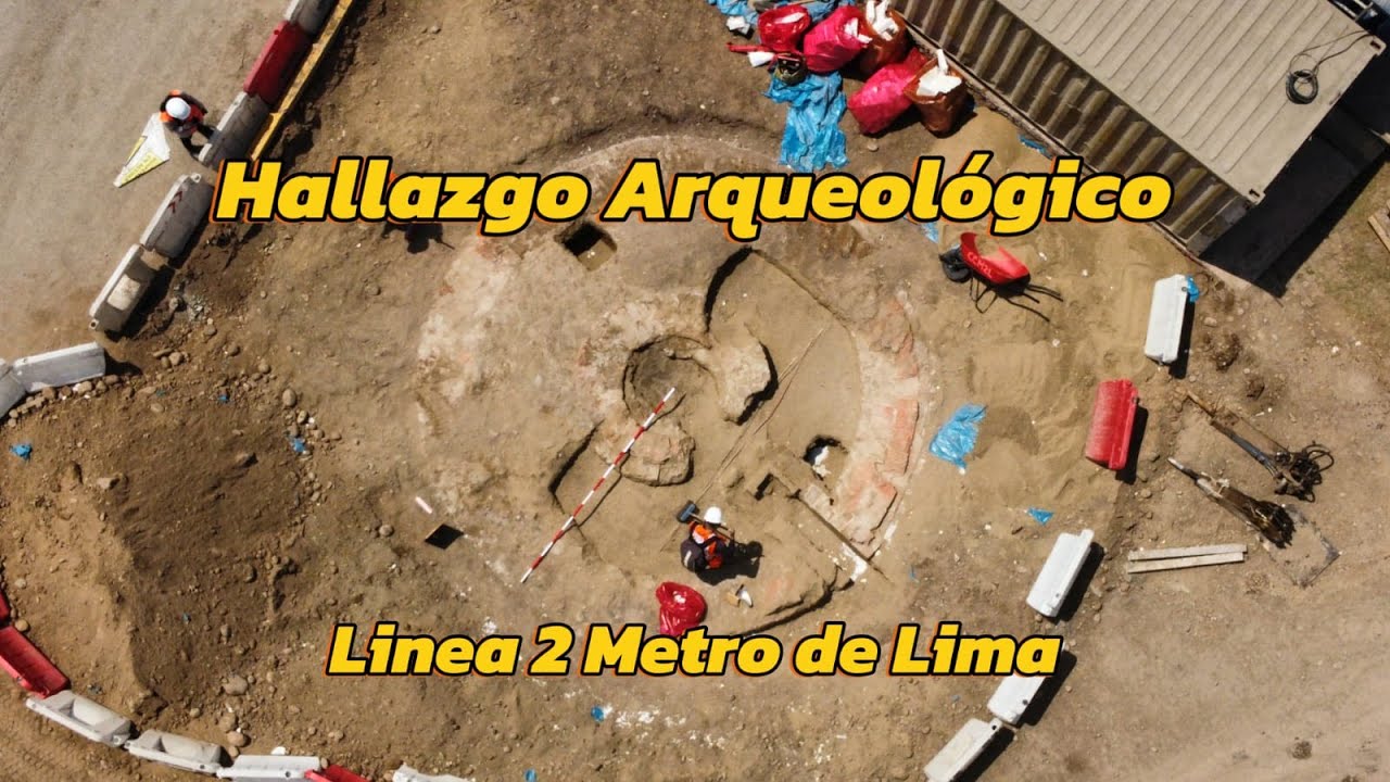 Avances de la Estación N° 13 de la línea 2 del metro lima Perú 26/08/2024.