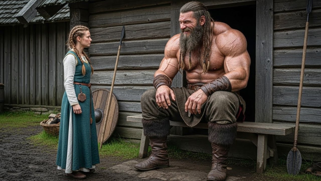 "I Can't Bear Children," She Told Giant Viking — He Grinned, "My Five Sons Already Love You”
