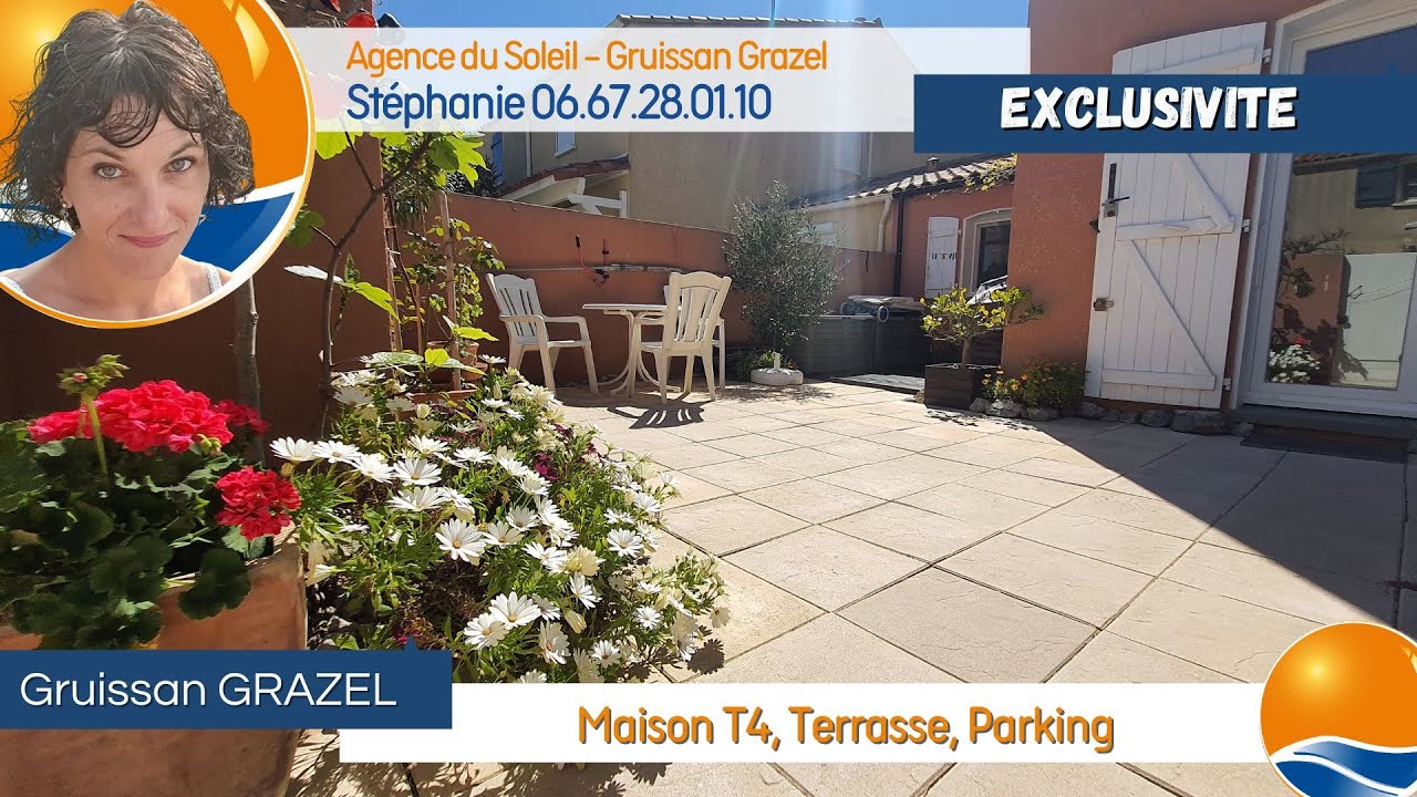 Gruissan, Visite d'une maison T4, terrasse