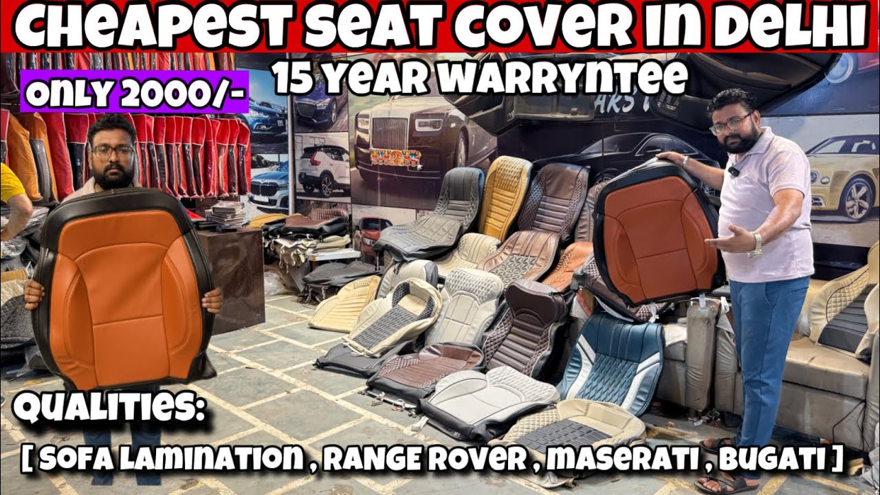 ✅CHEAPEST CAR SEAT COVERS || ✅  BUCKET SEAT COVER ONLY 3500/-  ||FULL INTERIOR CUSTOMISATION