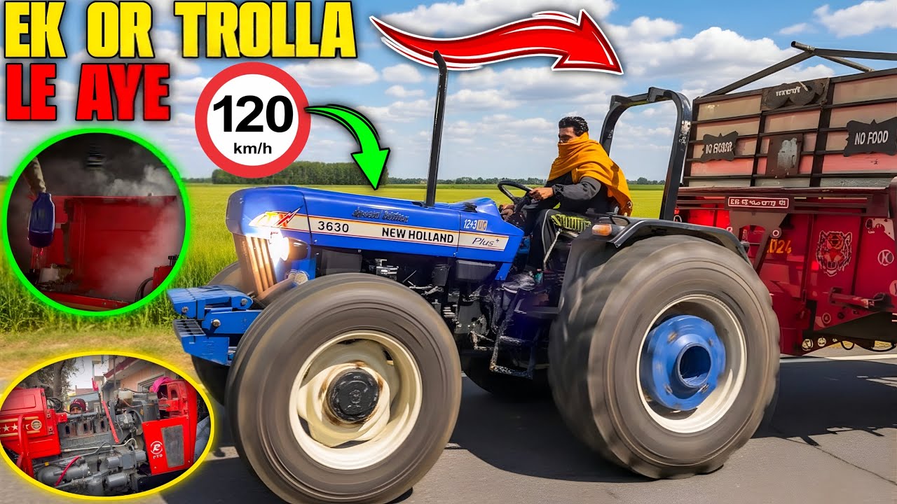 🤯Swaraj का इंजन सीज हो गया || Bulldozer full speed 💯plus  