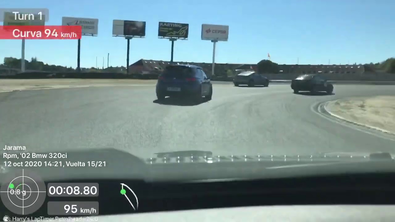 Bmw 330ci e46 Jarama Tandas privadas 20 octubre 2020 1/3