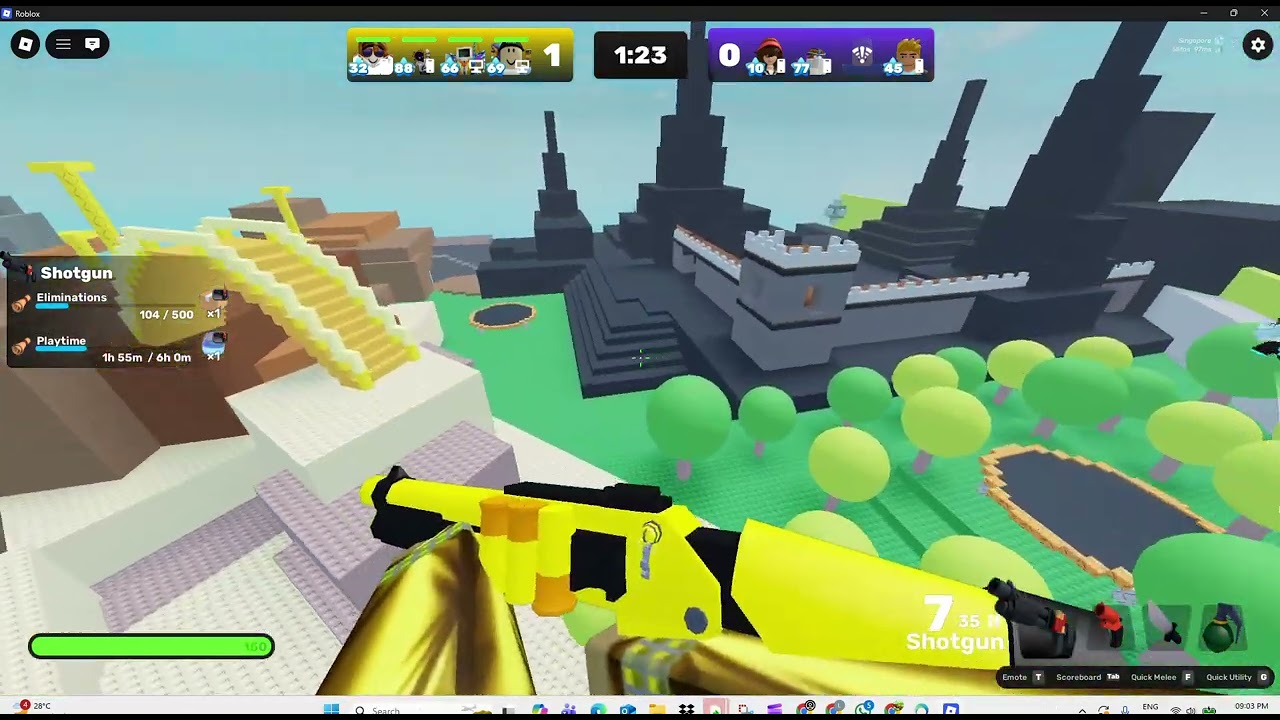 Us playing rivals
