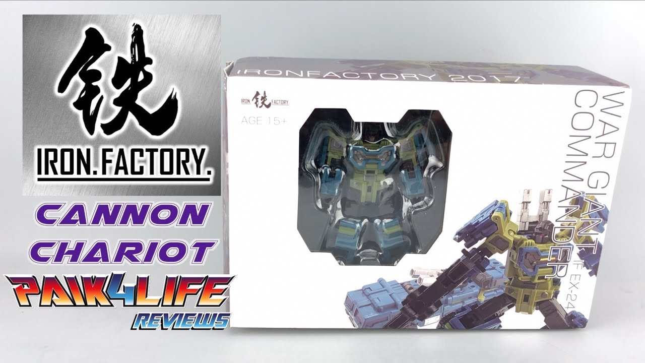 Transformers Review: Iron Factory IF EX-24 Commander Cannon Chariot // P4L Reviews