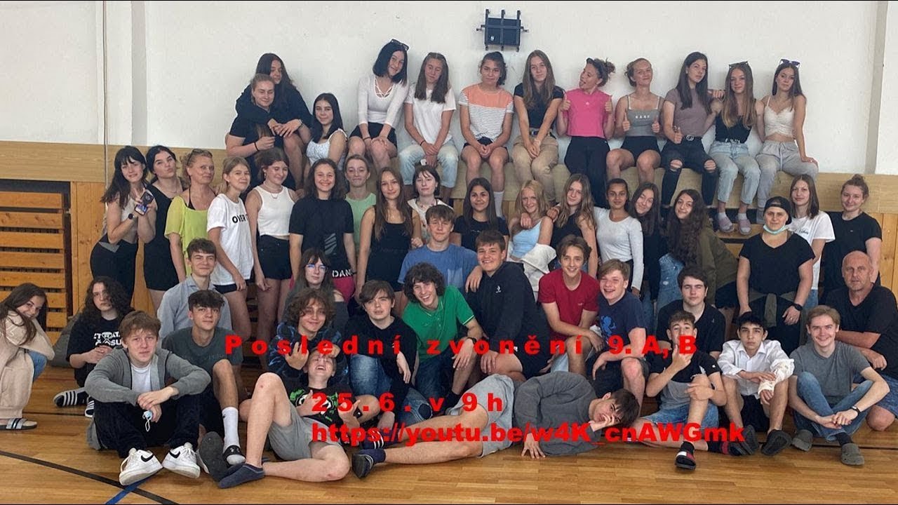 Poslední zvonění, devítky 2012-2021, ZŠ Chomutov, Ak. Heyrovského