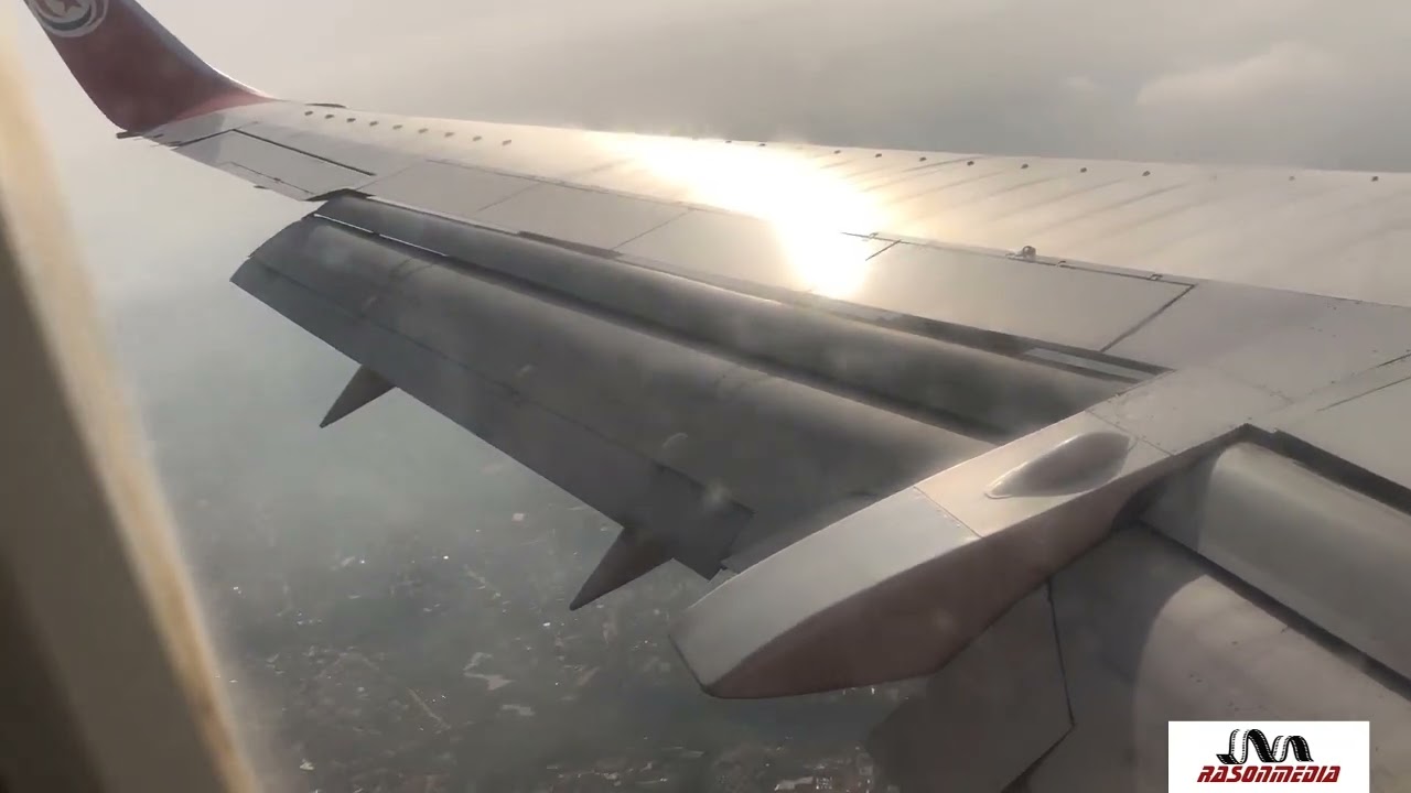 LANDING AT MURTALA MUHAMMED INTERNATIONAL AIRPORT LAGOS
