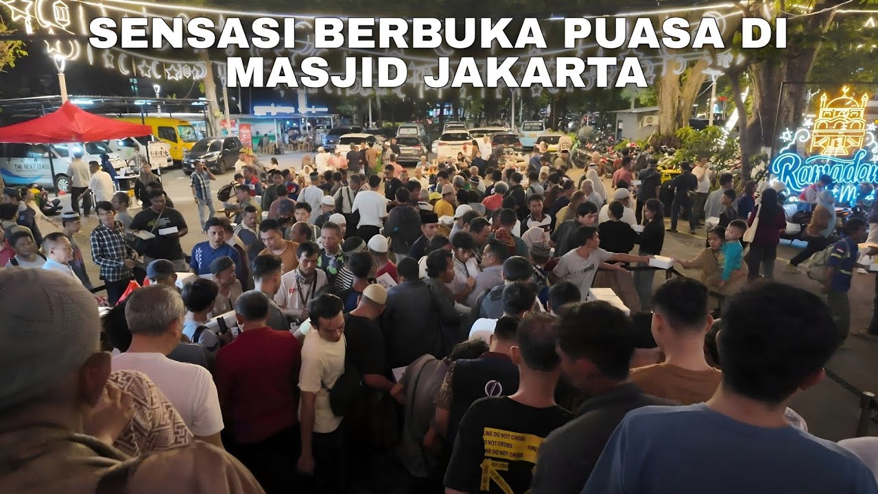 Sensasi Buka Puasa Di Masjid Cut Mutia Jakarta | Ramadan Di Jakarta Indonesia