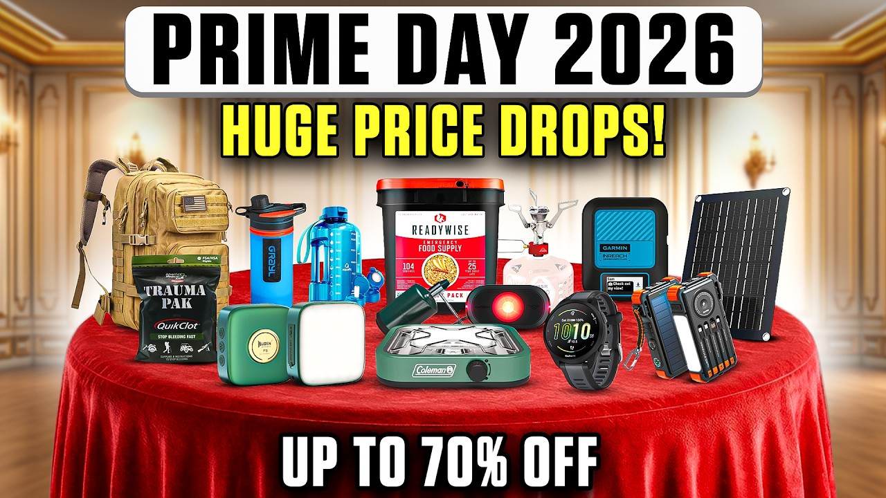 35 выгодных предложений раннего Amazon Prime Day 2026 для тревожного чемоданчика: собери свой ком...