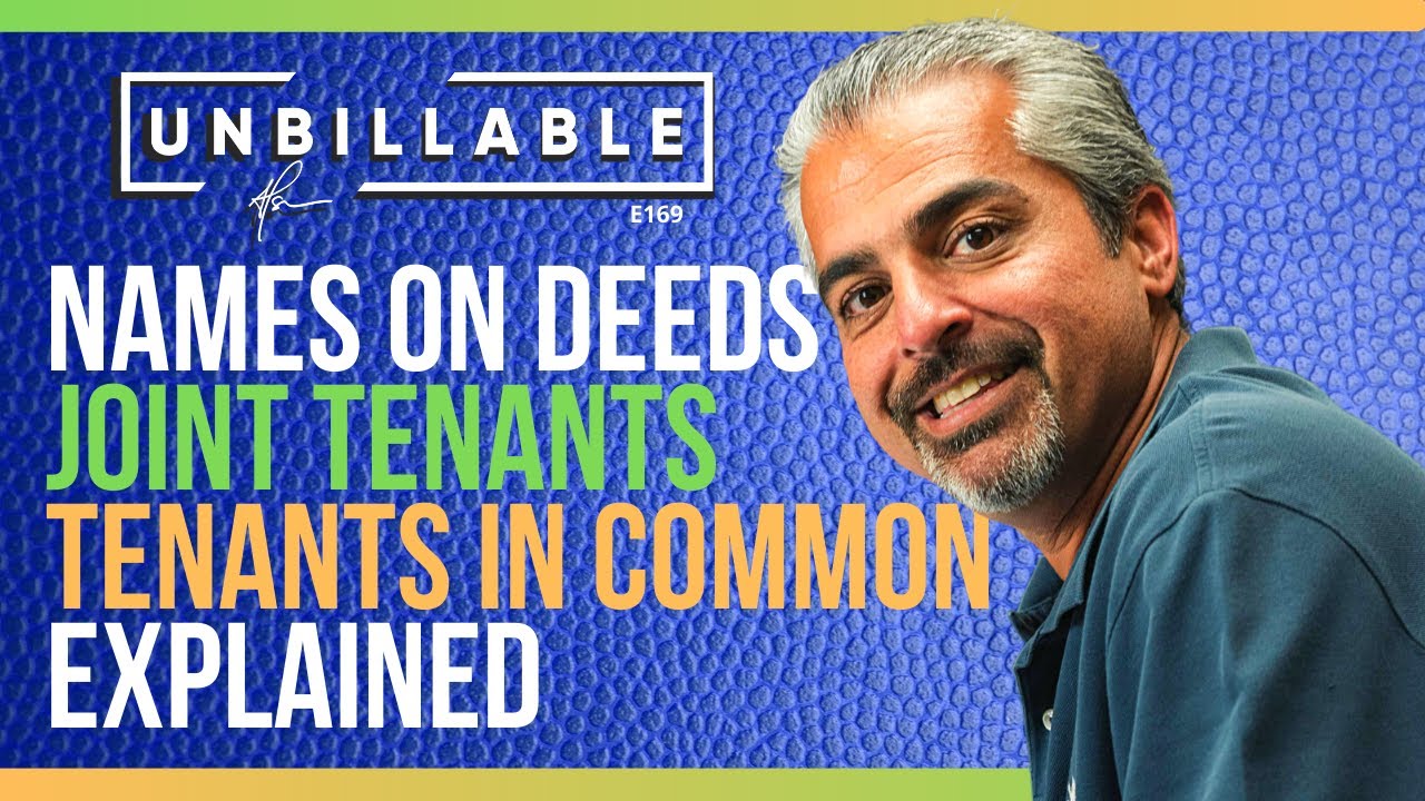 JOINT TENANTS AND TENANTS IN COMMON EXPLAINED