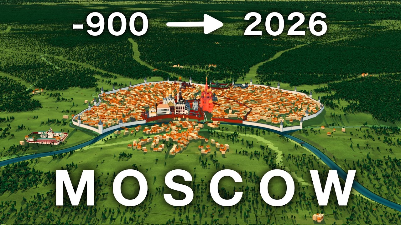 MOSCOW - 3D Timelapse