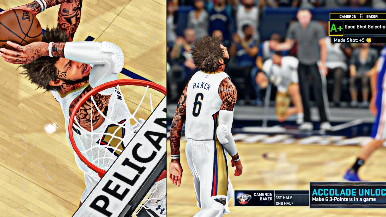 NBA 2K16 MyCAREER - Allstar Weekend Slam Dunk Contest Dunks IN GAME ! | Cam Goes For The 3 PT Record