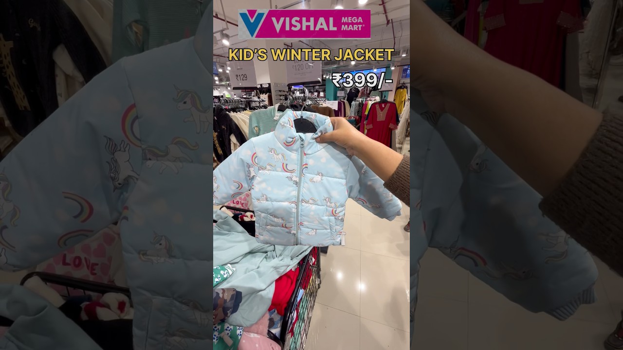 Vishal mega mart kids jackets🫣