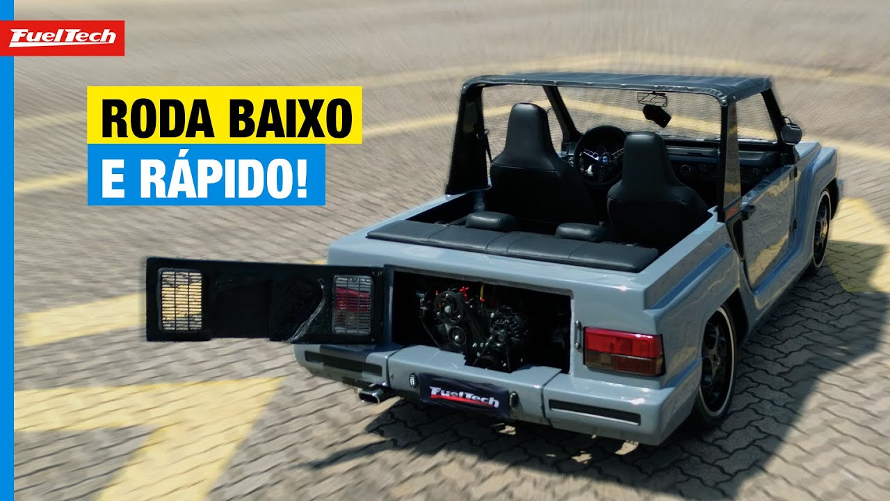 Gurgel X12 com motor AP e muita customização!