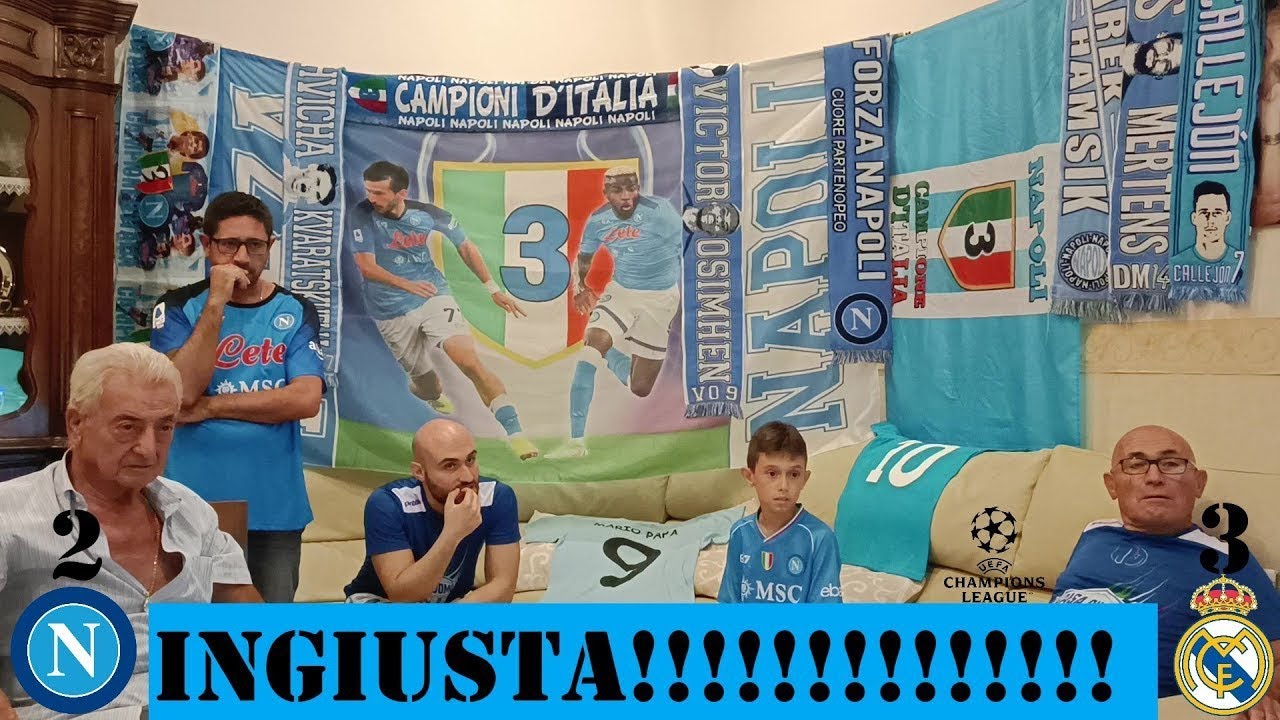 Napoli - Real Madrid 2-3  03-10-2023  (Casa Cuomo Champions League)