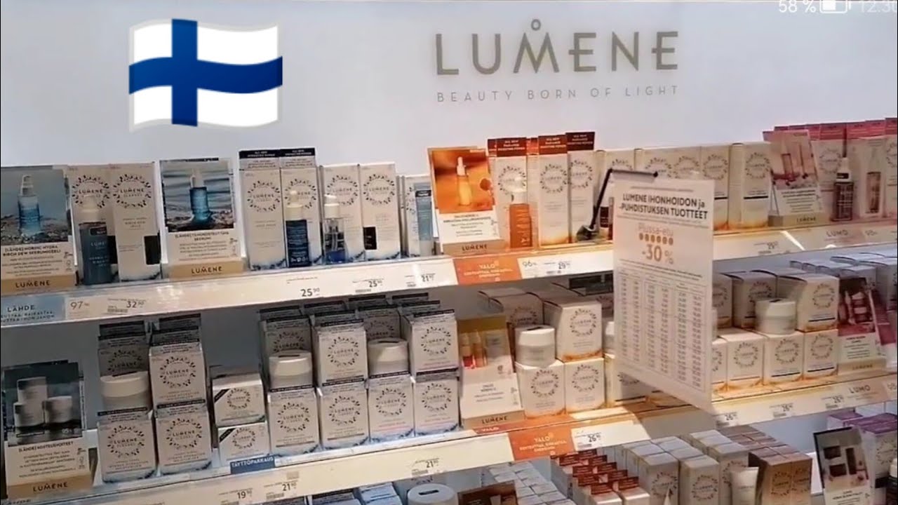 Что покупают Финны в супермаркете? День матери в Финляндии, Скидки на красоту Lumene, Шопинг Влог 