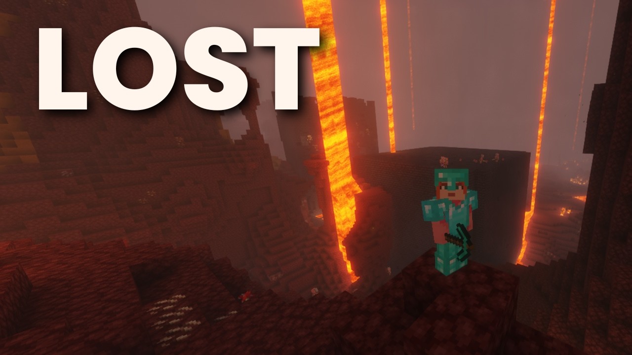 I Got Lost While Mining in Hardcore Minecraft (No Commentary)