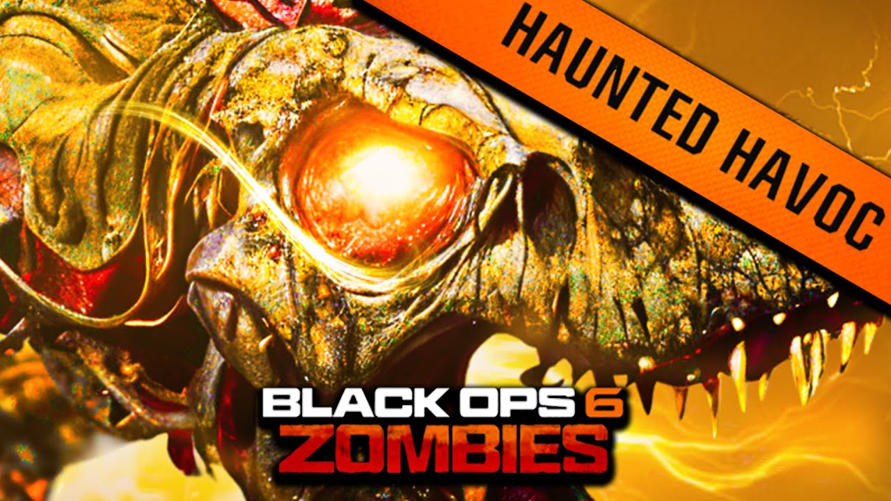 Это &laquo;НОВОЕ&raquo; оружие УНИЧТОЖАЕТ З-РЕКСА! | Haunted Havoc BO6 Zombies