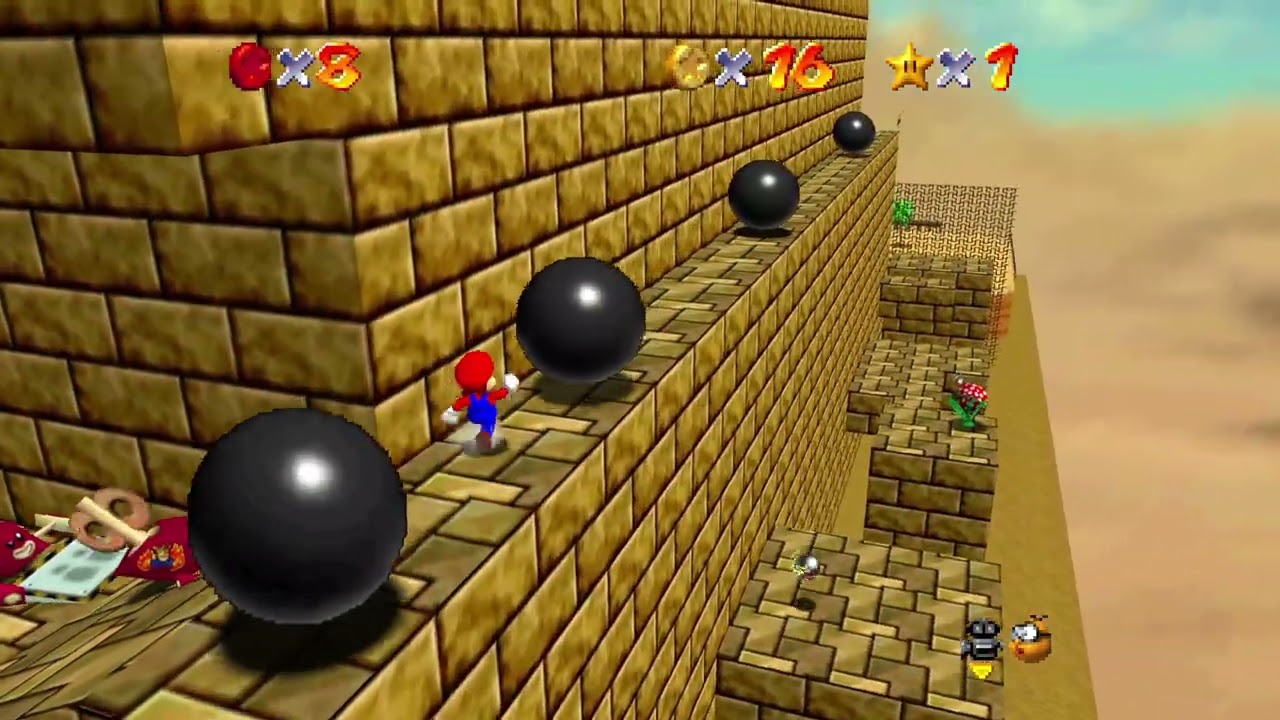 Sandland by Peacho - Mario Builder 64
