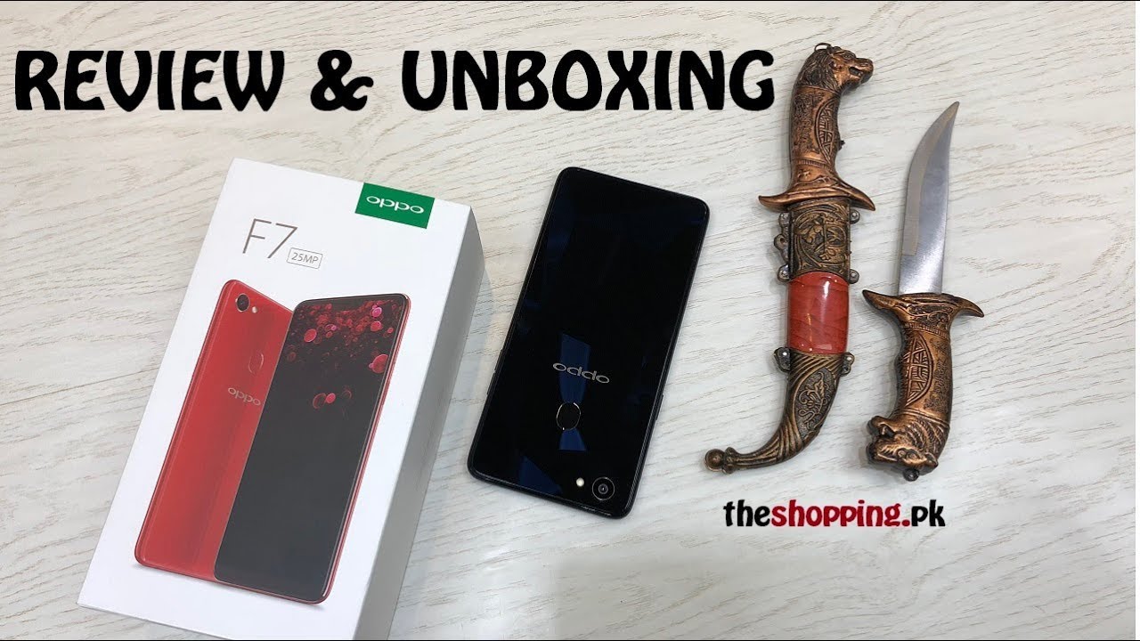 OPPO F7 BLACK | F7 REVIEW & UNBOXING | F7 CAMERA FEATURES