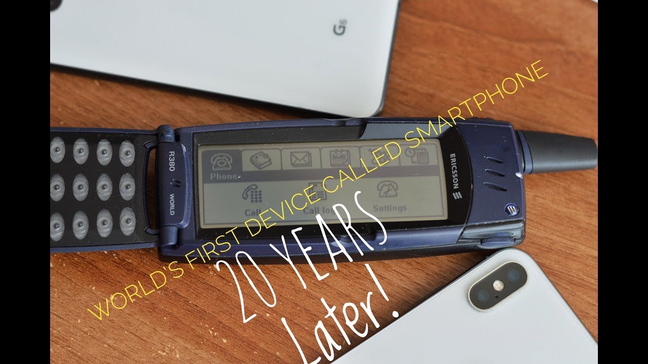 Ericsson R380 World First Device Called Smartphone Presentation