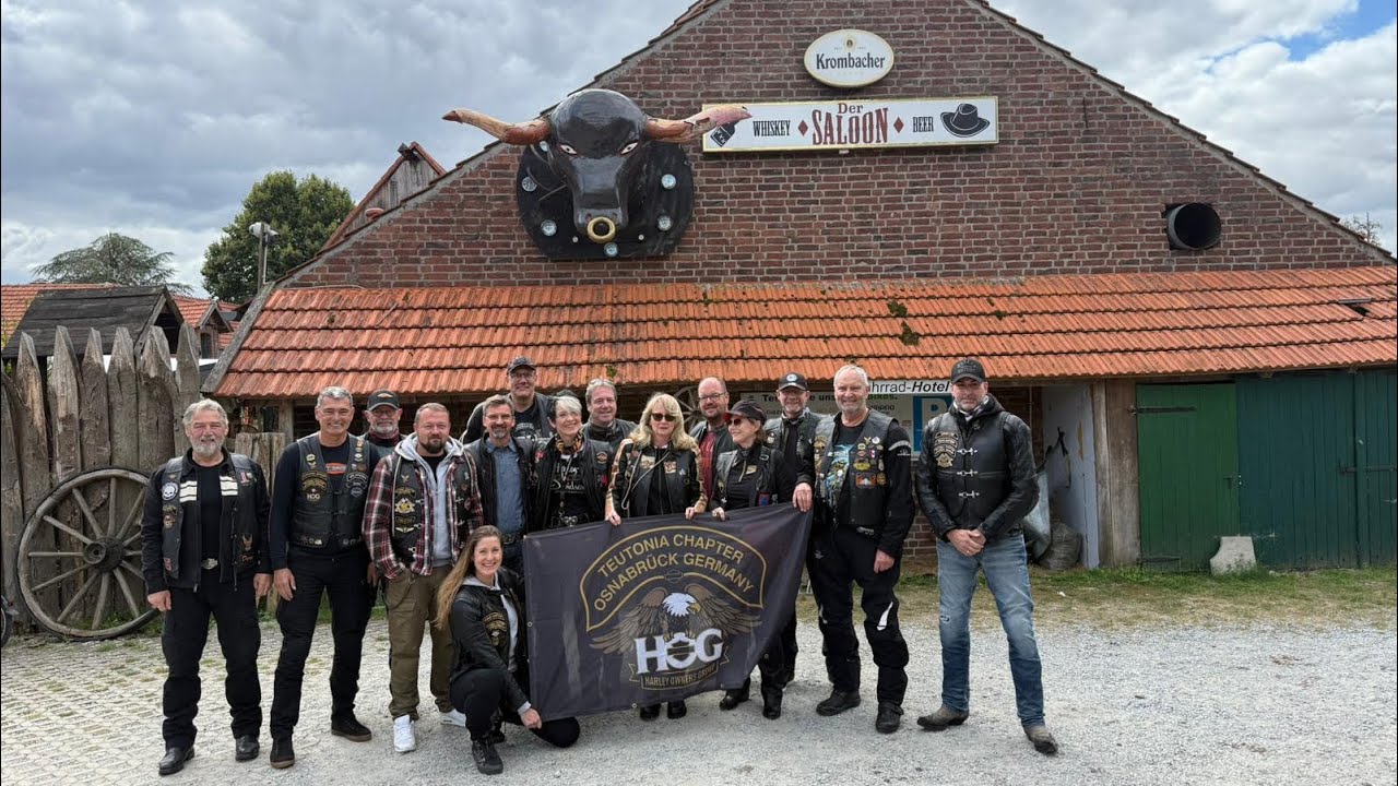 Teutonia Chapter Osnabrück - 7. Tagestour 2025: Landgasthaus & Saloon Kessler