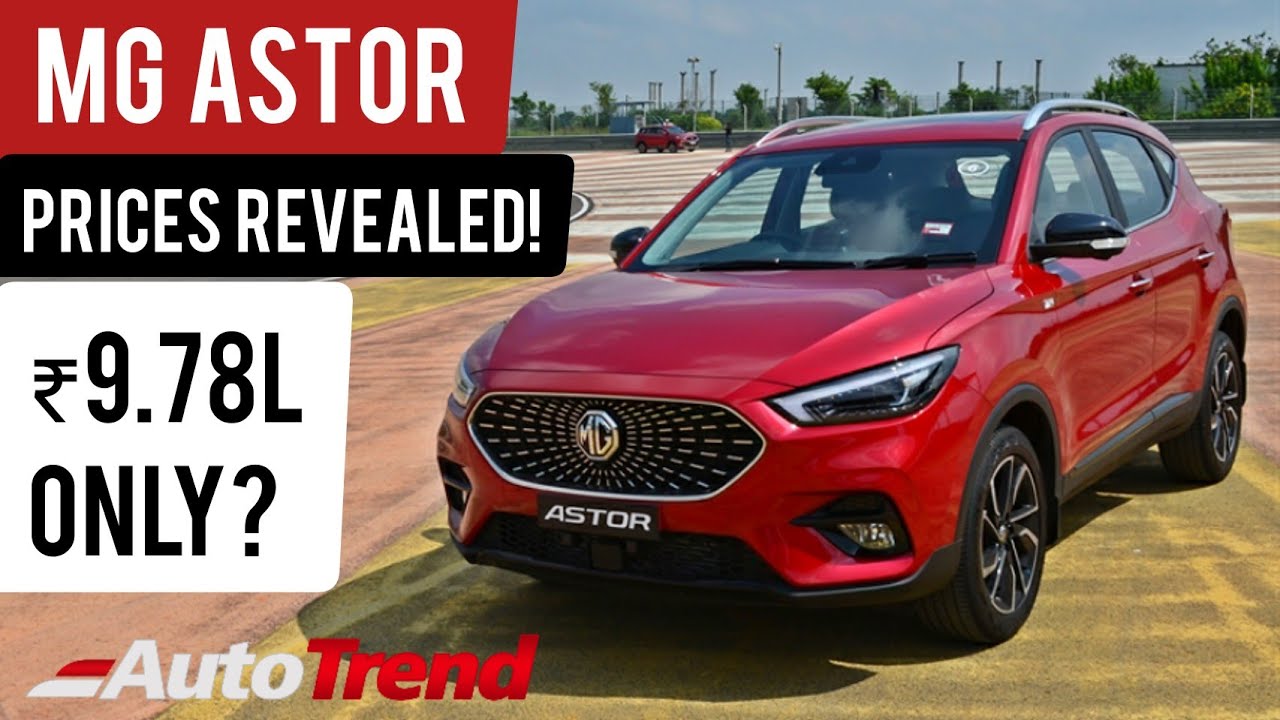 MG Astor SUV - Price, Variants and Features | Best Value for Money Compact SUV ?!