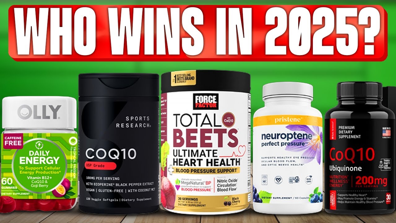 TOP 5 Best CoQ10 Supplements 2025