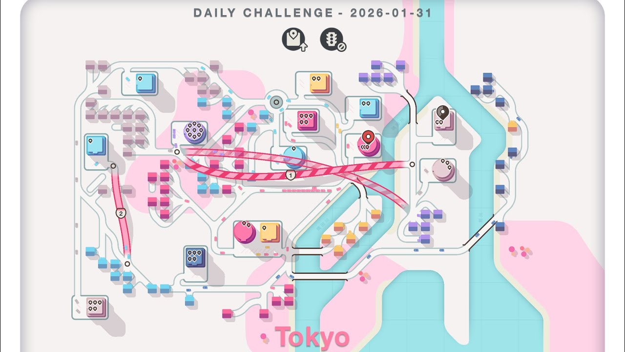 Daily Challenge: 31st January - Mini Motorways