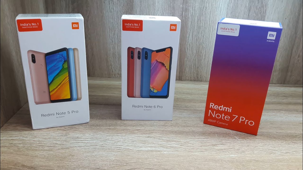 Note 5 Pro vs Note 6 Pro vs Note 7 Pro - Which Should You Buy ?