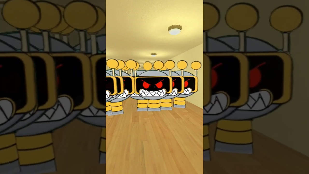 Escape Nextbots Sprunki Angry Funbot, Pinki And Simon #gmod