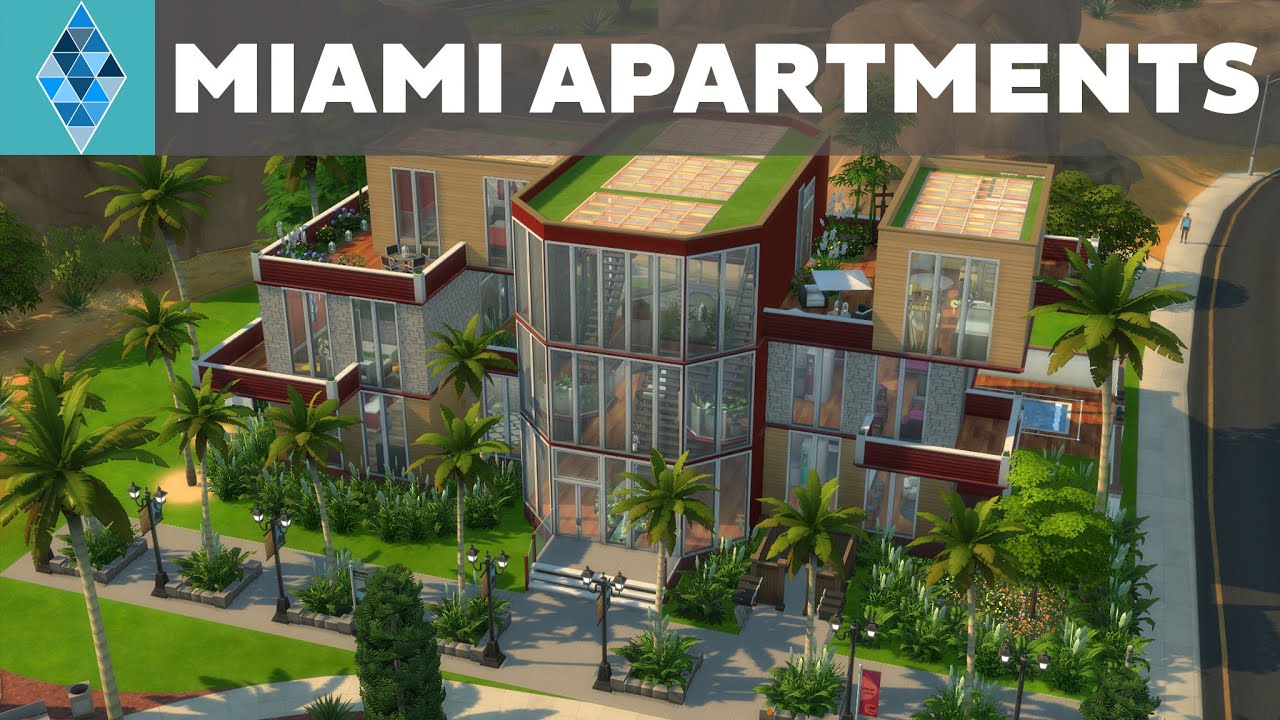 The Sims 4 - House Build - Miami Apartments