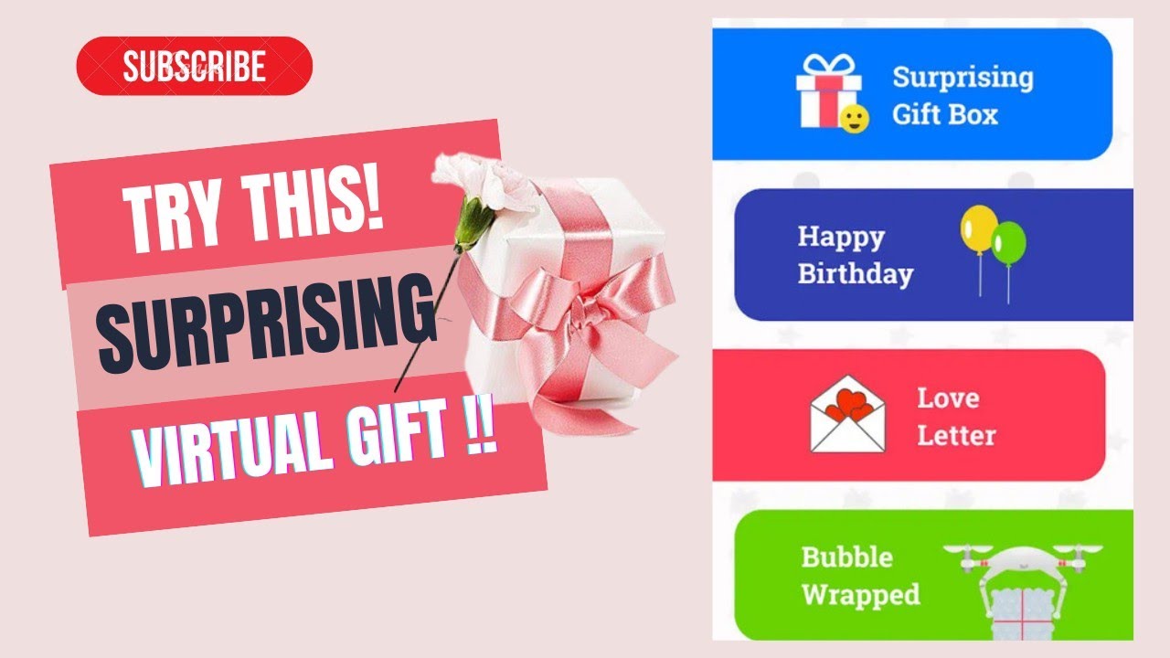 Try this website to create surprising virtual gift to make your loved ones happy