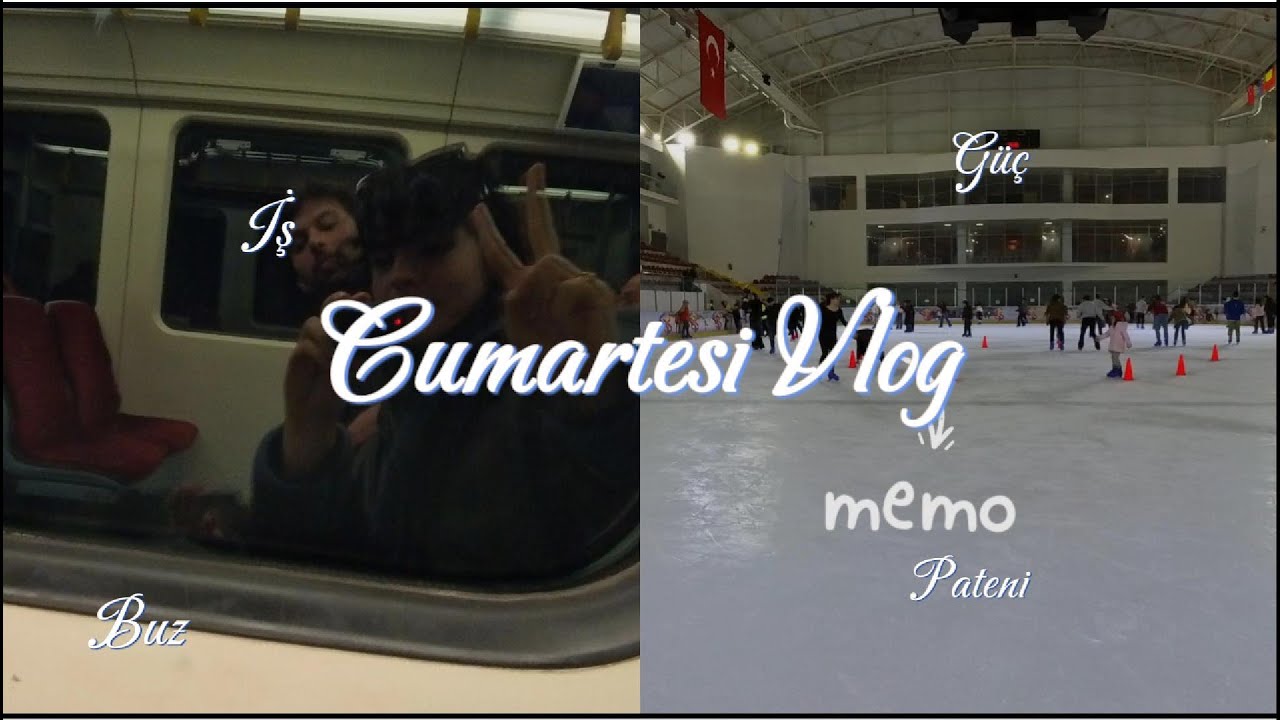 Düşe Kalka Buz Pateni Vlogu⛸️ | İyi Ki Bir Yerimizi Kırmadık😂