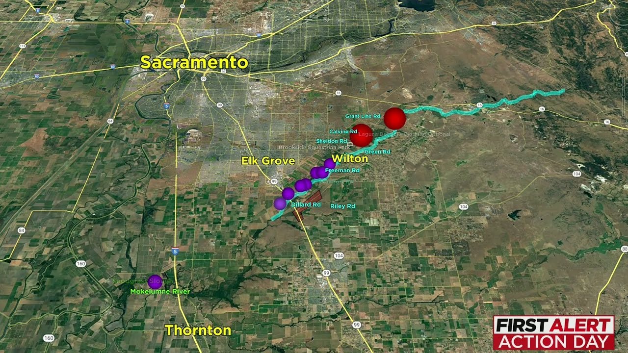 Sacramento County confirms there were 11 breaches cause by last storm