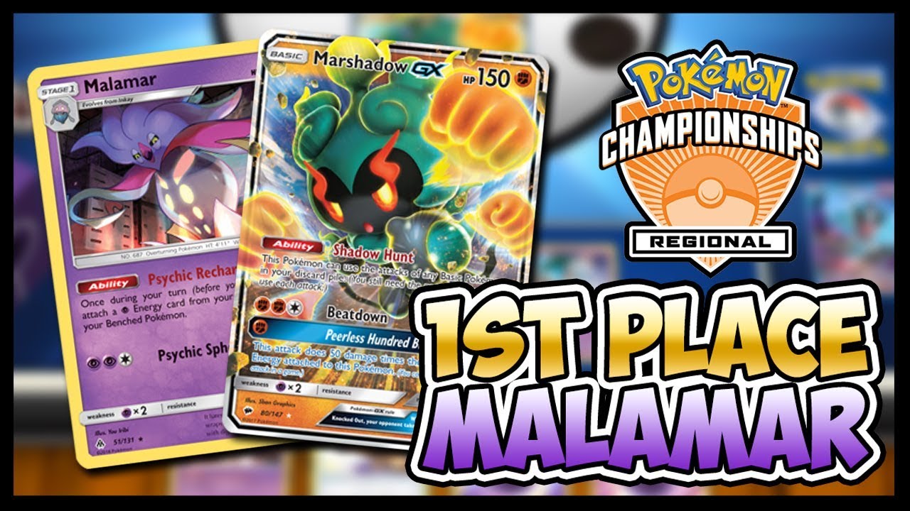 1st Place Regional Marshadow GX / Malamar - Pokemon TCG Online Gameplay
